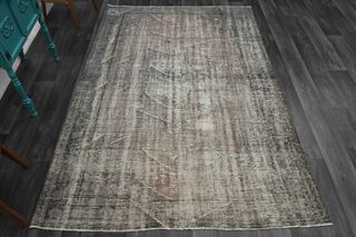 Antique Oushak Turkish Rug - Thumbnail