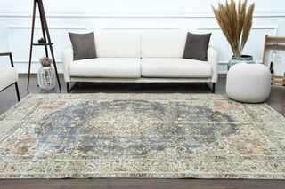 Handmade Vintage Area Rug - Thumbnail