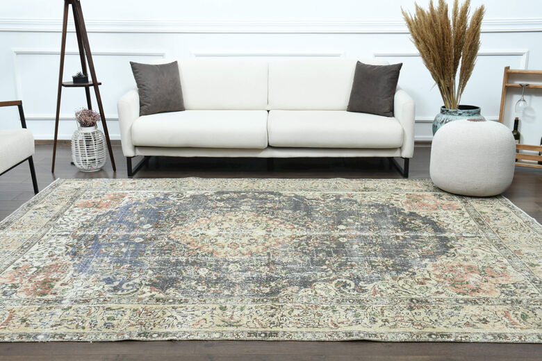 Handmade Vintage Area Rug