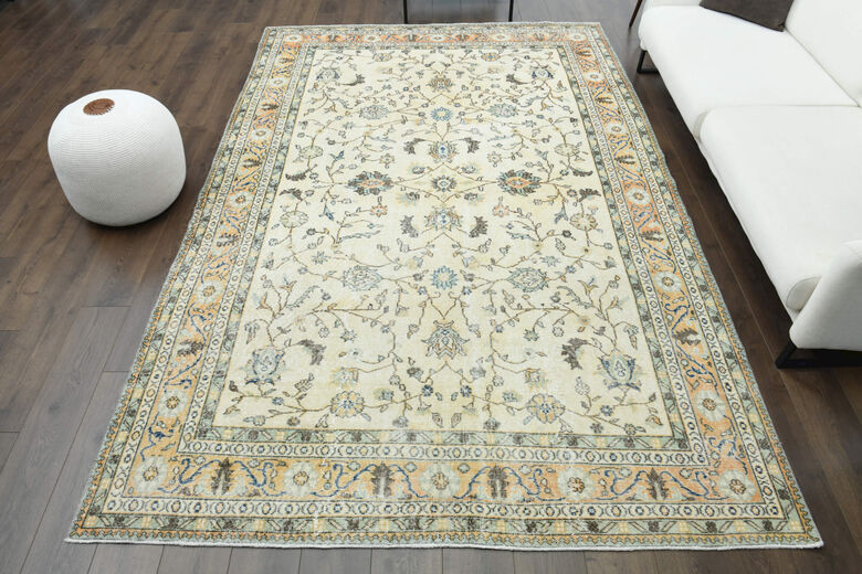 Handmade Vintage Area Rug