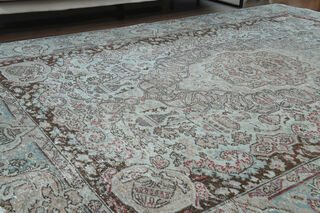 Oriental Vintage Oushak Rug - Thumbnail