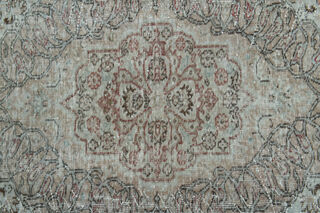 Oriental Vintage Oushak Rug - Thumbnail