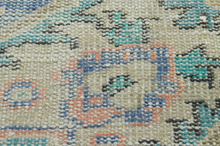 Handmade Vintage Large Area Rug - Thumbnail