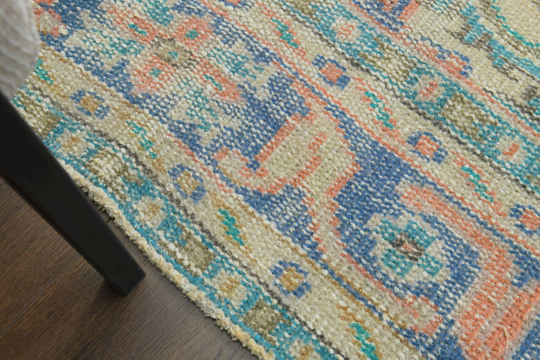 Handmade Vintage Large Area Rug