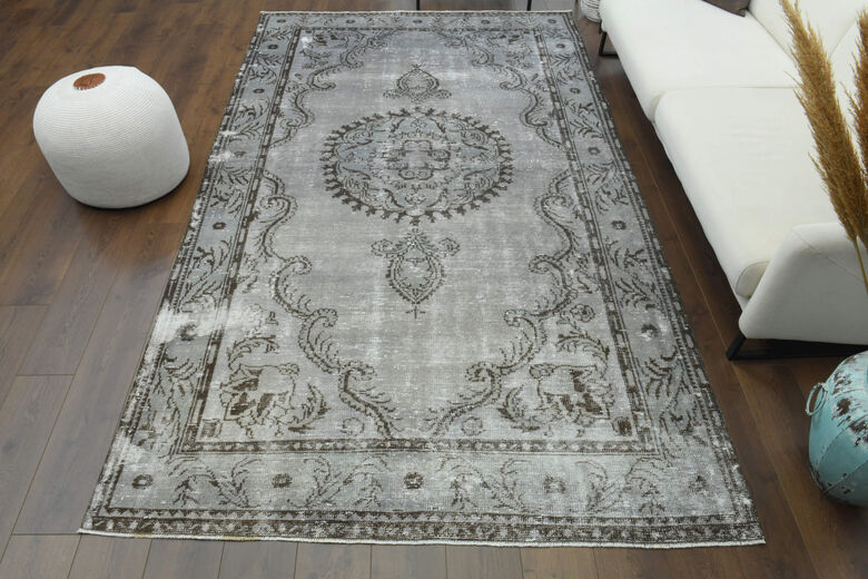 Handmade Vintage Anatolian Area Rug