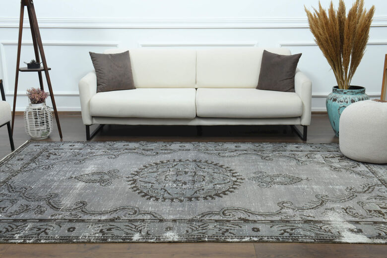 Handmade Vintage Anatolian Area Rug