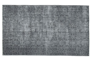Distressed Oushak Vintage Handmade Rug - Thumbnail