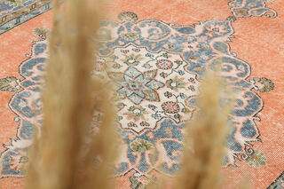 Handmade Vintage Large Area Rug - Thumbnail