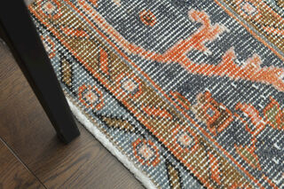 Handmade Vintage Large Area Rug - Thumbnail