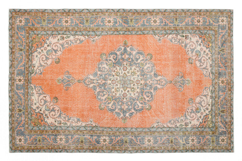 Handmade Vintage Large Area Rug