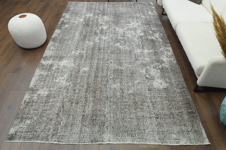 Handmade Vintage Large Area Rug