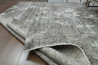 Handmade Vintage Large Area Rug - Thumbnail