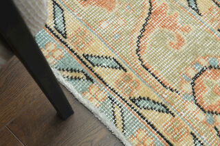 Handmade Vintage Large Area Rug - Thumbnail