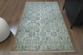 Handmade Vintage Large Area Rug - Thumbnail