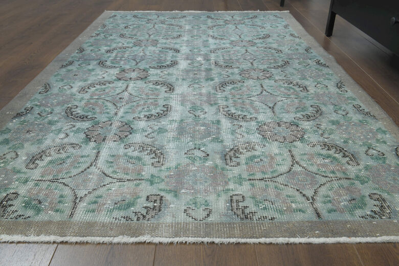 Handmade Vintage Large Area Rug