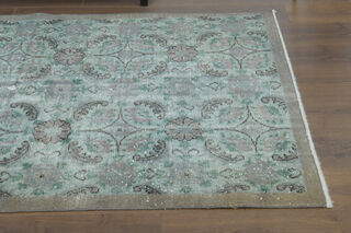 Handmade Vintage Large Area Rug - Thumbnail