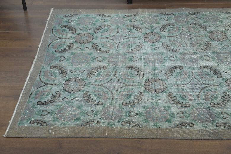 Handmade Vintage Large Area Rug