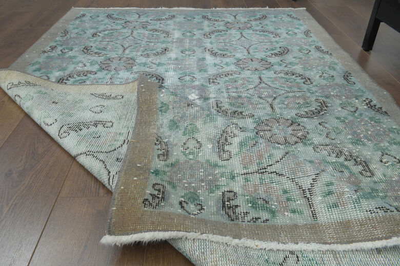 Handmade Vintage Large Area Rug