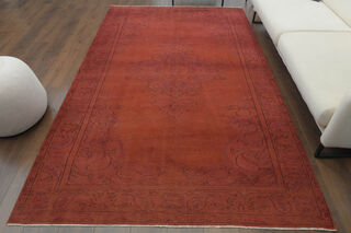 Handmade Vintage Large Area Rug - Thumbnail