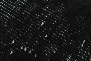 Handmade Vintage Black Anatolian Area Rug - Thumbnail