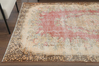 Handmade Vintage Large Area Rug - Thumbnail