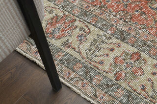 Handmade Vintage Large Area Rug - Thumbnail