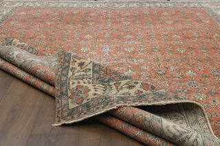 Handmade Vintage Large Area Rug - Thumbnail