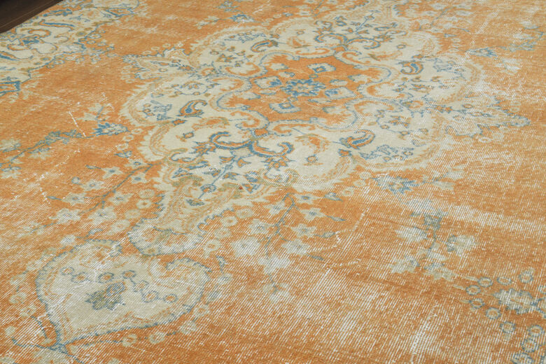 Handmade Vintage Anatolian Area Rug