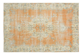 Handmade Vintage Anatolian Area Rug - Thumbnail
