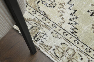 Handmade Vintage Large Area Rug - Thumbnail