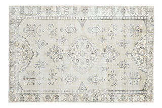 Handmade Vintage Large Area Rug - Thumbnail