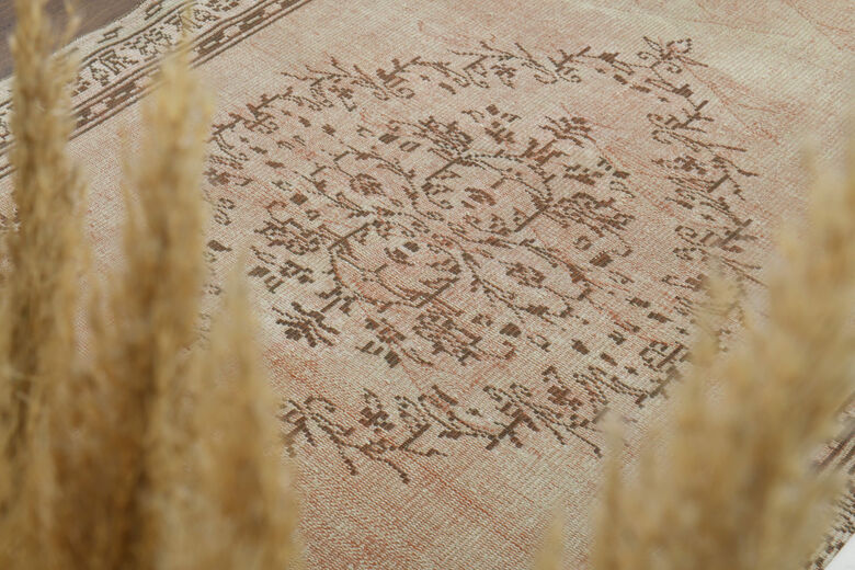 Handmade Vintage Anatolian Area Rug