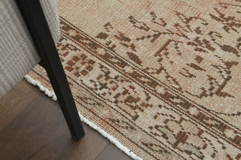 Handmade Vintage Anatolian Area Rug