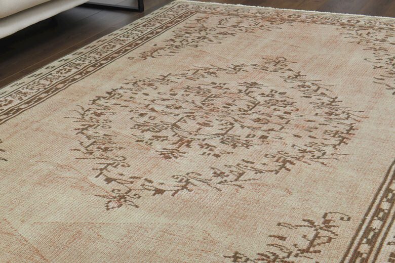 Handmade Vintage Anatolian Area Rug