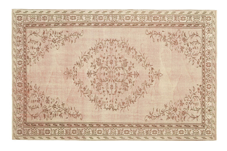 Handmade Vintage Anatolian Area Rug