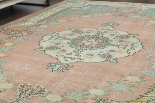 Handmade Vintage Large Area Rug - Thumbnail