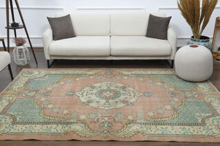 Handmade Vintage Anatolian Area Rug - Thumbnail