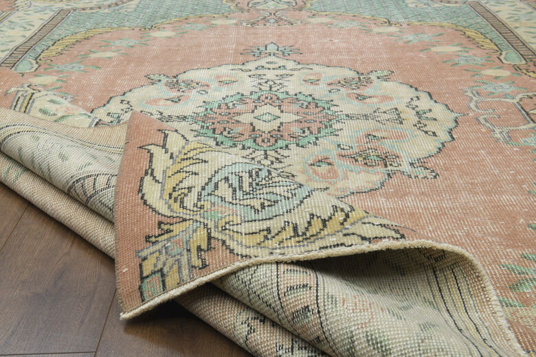 Handmade Vintage Anatolian Area Rug