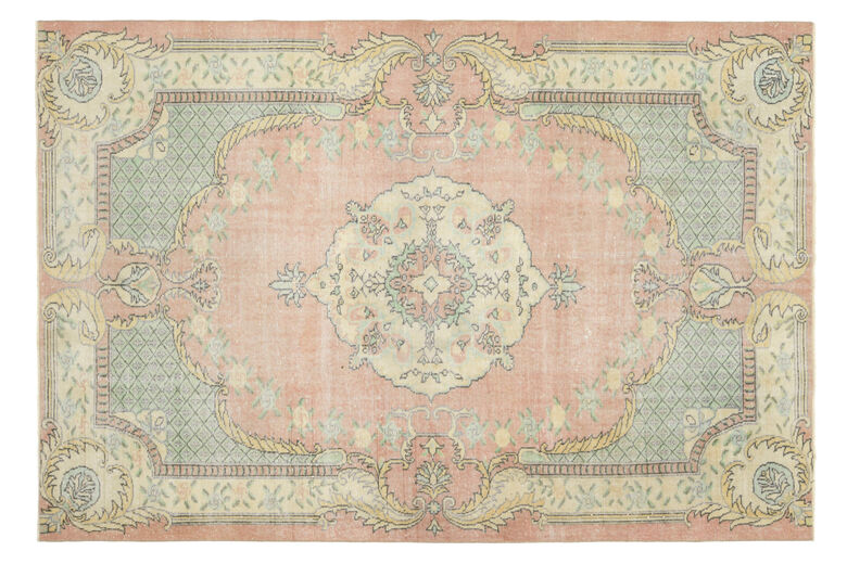 Handmade Vintage Anatolian Area Rug