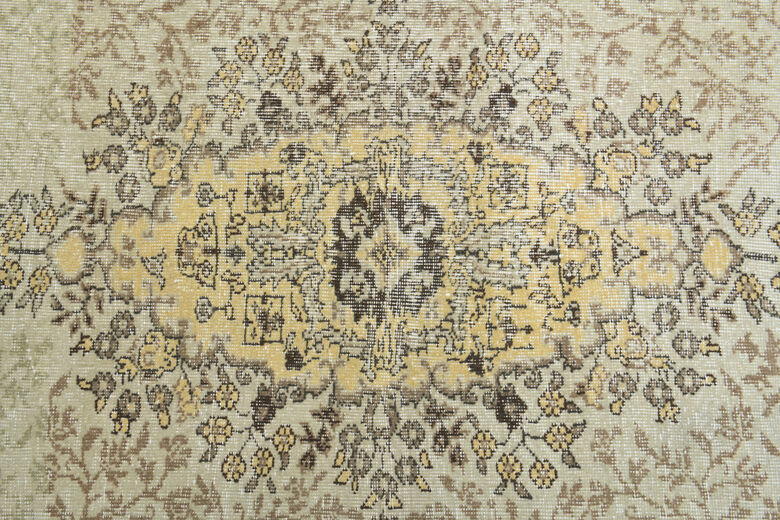 Handmade Vintage Large Area Rug