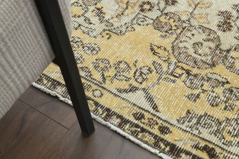Handmade Vintage Anatolian Area Rug