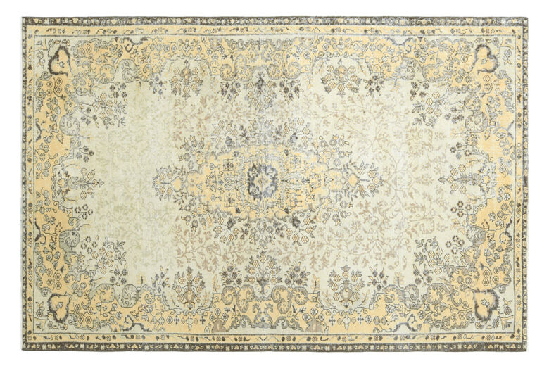 Handmade Vintage Anatolian Area Rug