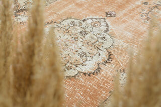 Handmade Vintage Large Area Rug - Thumbnail