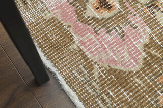 Handmade Vintage Large Area Rug - Thumbnail