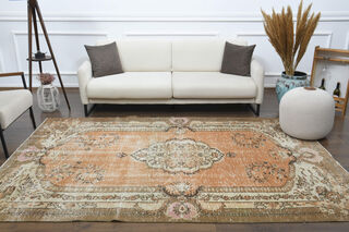 Handmade Vintage Anatolian Area Rug - Thumbnail