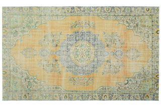 Yellow Anatolian Vintage Area Rug - Thumbnail