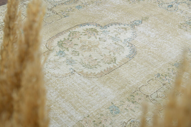 Handmade Vintage Anatolian Area Rug