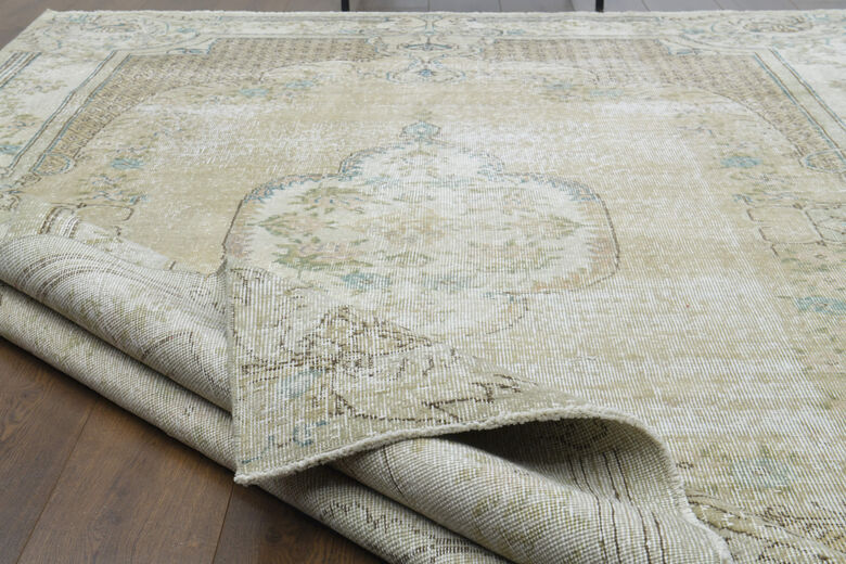 Handmade Vintage Anatolian Area Rug