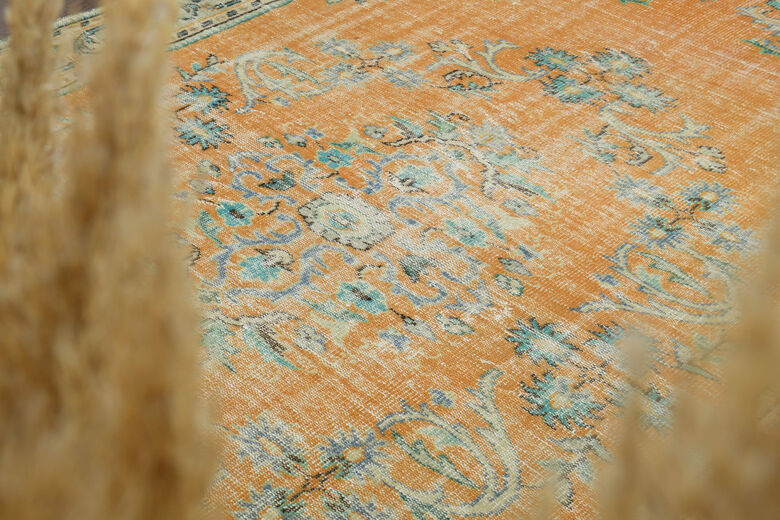 Handmade Vintage Anatolian Area Rug
