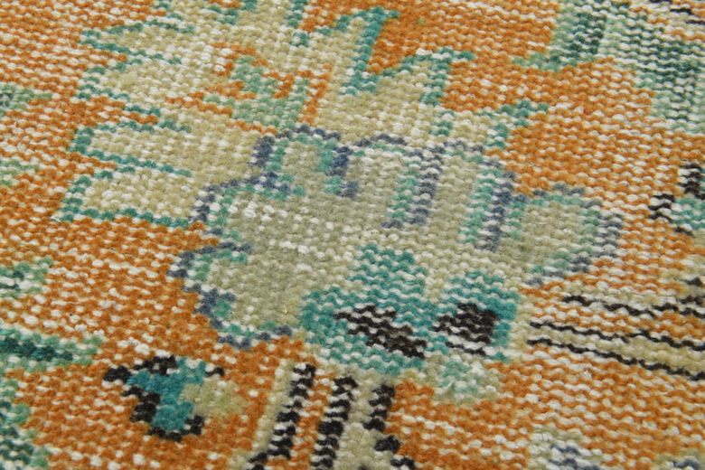 Handmade Vintage Anatolian Area Rug